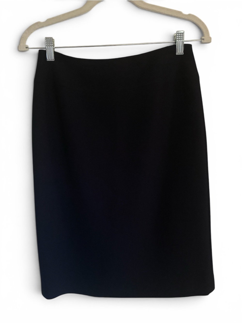 Vintage 90s Talbots Wool Navy Blue Pencil Skirt Office Wear Corpcore Sz 2P